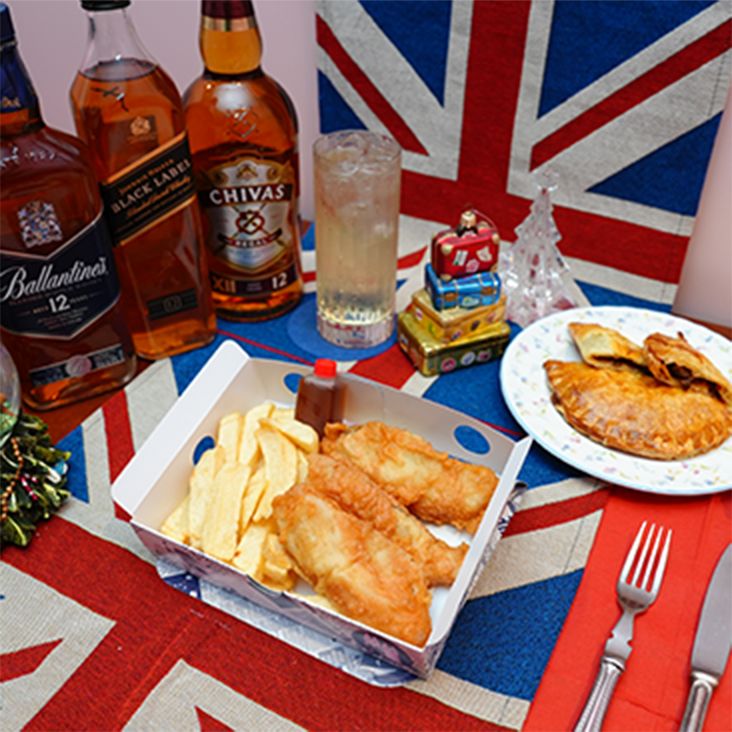 フィッシュアンドチップス　マリン FISH ＆ CHIPS MALINS